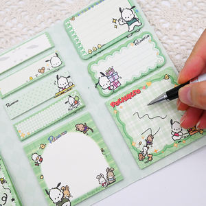 Dễ thương pochacco dán notepad văn phòng phẩm Cô Gái Văn phòng phẩm mới dễ thương Anime tiện lợi cuốn sách lưu ý cuốn sách - Product Image 6
