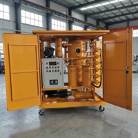 Machine de purification et de filtration d'huile de transformateur à vide haute efficacité pour utilisation en poste de transformation électrique