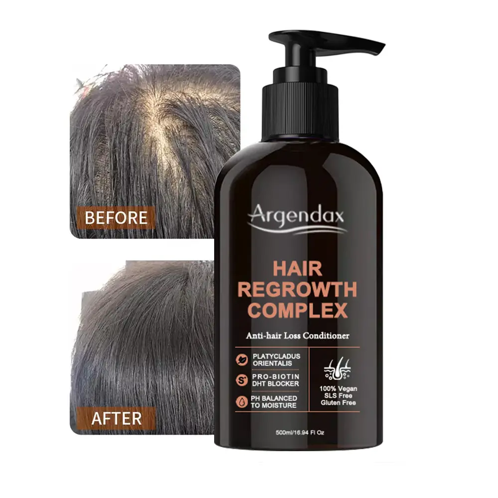 Private Label Gezonde Natuurlijke Biologische Arganolie Haarverzorging Anti Haaruitval Shampoo En Conditioner