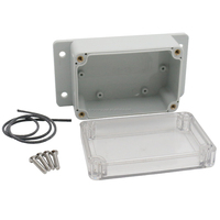 Boîtier électronique en plastique étanche IP65, boîte de jonction en plastique ABS, boîte de jonction électrique, boîte de projet pour câbles et instruments
