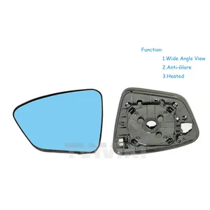 TVYVIKJ 1 Paio 2 Pezzi Specchietti Retrovisori Laterali Riscaldati con Lente in Vetro Blu per Toyota <span class=keywords><strong>Yaris</strong></span> Cross 2024 - Product Image 1