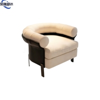 Fauteuil d'appoint design personnalisé JRSD, canapé simple de luxe, robuste et confortable pour le salon, la chambre à coucher, le bureau et le balcon