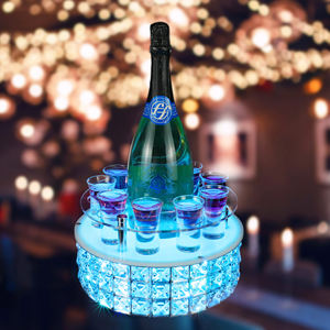 El mejor Bar barato, vino, cerveza, soporte personalizado recargable, soporte acrílico Led iluminado, estante para licor, botella, glorificador, presentador - Product Image 3