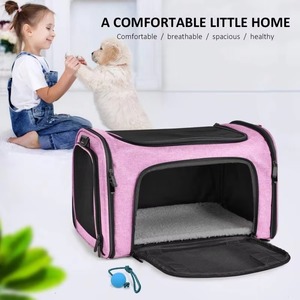 Free sample Dog <b>Carrier</b> for <b>Pets</b> Up to 16 Lbs, Soft-Sided Cat Bag Animal <b>Carriers</b> Travel Puppy Carry As a <b>Toy</b> of Fabric <b>Pet</b> - Product Image 3