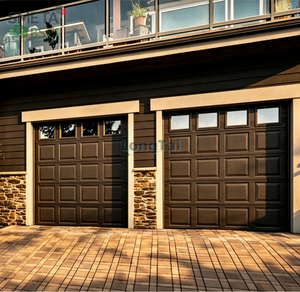 Porte de garage en acier coloré de style moderne ANDEXIN, aspect élégant pour projets immobiliers - Product Image 1