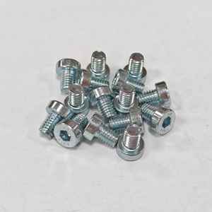 Vis à tête cylindrique à empreinte hexagonale M6 8mm en acier Homn Reen C1022, finition CR3+ zinc 5U, cuisson 4H, TW - Product Image 2