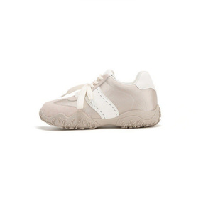 Zapatos Afganos con Aumento de Altura de 7 cm para Mujeres Pequeñas, Zapatillas Casuales con Cordones de Perlas y Satén - Product Image 3