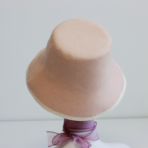 Chapeau de sauna en feutre de laine mérinos avec logo de marque personnalisable, bonnet de douche améliorant la tenue des cheveux, chapeau de sauna protecteur pour les cheveux - Product Image 3