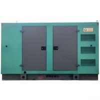 Groupe électrogène diesel Weifang Hongtai 100 kW, refroidissement par eau, démarrage électrique 24 V CC, 380 V, type silencieux, châssis ouvert, ATS, 1800 tr/min