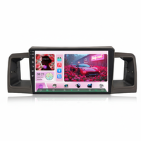 Jiawell 9 Inch 6+128GB Pemutar Mobil dengan Mirror Link CarPlay WiFi & BT GPS USB Terintegrasi untuk BYD F3