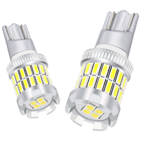 Nouveaux feux arrière LED SMD super lumineux Falconsight T15-32SMD4014+4SMD3030 3,5W, feux de recul rouge ambre, ajustement universel 50 000