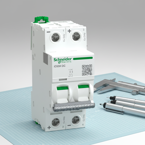 Disjoncteur Schneider MCB Acti9 Pro IC65H DC 2P C16A A94HC216 H10kA 0.5A-63A DC250V Courbe B/C Original et Neuf 100% - Product Image 1