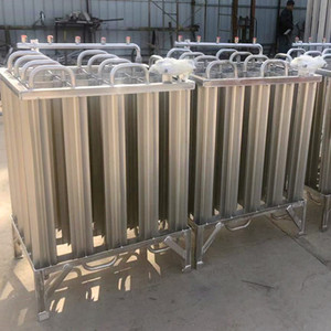 Asme-vaporizador de oxígeno y nitrógeno líquido para Estación de equipos de Gas, vaporizador de aire ambiental estándar de 50nm, 3/h - Product Image 6