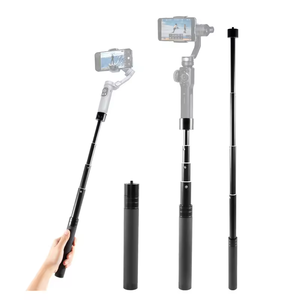 Perche à selfie en alliage d'aluminium <span class=keywords><strong>de</strong></span> 73 cm pour caméra d'action DJI Osmo Action 6 5 Pro <span class=keywords><strong>4</strong></span> 3 Insta360 X5 X4 X3 <span class=keywords><strong>Go</strong></span> 3 Go3s Ultra GoPro Hero 13 - Product Image 1