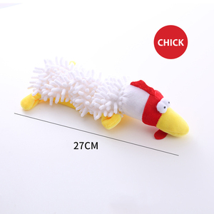 Qbellpet Big Soft Squeaky Luxury Animal Shape Jouets à mâcher en peluche stockés pour chiens juguetes para perros masticables - Product Image 5