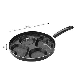 Bistecca di uova fritte da cucina cottura creativa colazione Maker Pot 4 fori frittata uovo Waffle Pan - Product Image 4