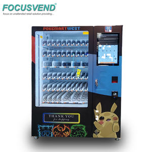 Focusvend Self-service otomatik Pokemoned ticaret kartlı otomat TCG oyuncak karikatür oyun kartı ile asansör fabrika fiyat - Product Image 6