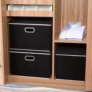 Sac de rangement pliable pour couettes et vêtements de chambre, organisateur de placard durable, conteneurs de rangement avec fenêtre transparente, cubes de rangement pour jouets d'enfants - Product Image 6