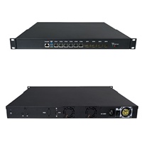 COIXUNIPC 4x SFP 10G  6x Intel 2.5G NIC Chips Industrial Pfsense Firewall Mini PC Intel LGA1700 Generasi ke-13 I7-13700 1U Server PC