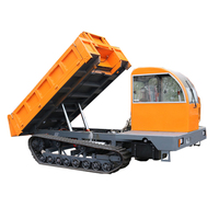 Günstiger Neuer Minidumper Hydraulischer Raupentransporter Kleiner Muldenkipper Mini-Dumper-Lader
