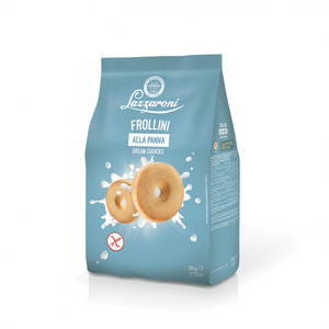 Galletas de Crema Dulce Lazzaroni 200g X 10 Unidades, Suaves y Horneadas, Sin Gluten, Snacks Lácteos Listos para Comer, 12 Meses de Duración - Product Image 2