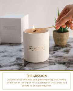 OEM Etiqueta Privada Logotipo De lujo perfumada De La Soja Velas De Cera Lilin, Velas De Cera De Soja bujías A La Cire De Soja con tarro De caja - Product Image 2