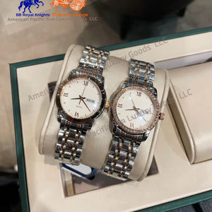 Reloj de Cuarzo de Lujo para Mujer Longnes, Diseño Moderno, Resistente al Agua, Acero Inoxidable, Chapado en Oro IP, Dos Tonos, Cronógrafo Ronda, Marca de Moda - Product Image 6