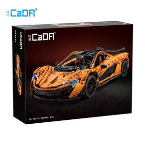 Set di Blocchi da Costruzione Educativi in Plastica ABS Cada 1:8, Regalo di Blocchi da Costruzione per Auto, Grande Modello RC Mini Moc Micro all'Ingrosso, Giocattolo in Mattoncini - Product Image 4