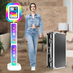 Carcasa para Fotomatón con Pantalla LCD de 9.7 Pulgadas para iPad, Panel para Selfies, Tamaño Opcional, Fácil Instalación, Máquina de Fotomatón para iPad para Fiestas - Product Image 1