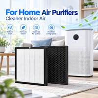 Filter Pengganti H13 H14 Hepa Ukuran Khusus Efisiensi Tinggi 99,95% Filter Karbon Aktif Filter Pembersih Udara
