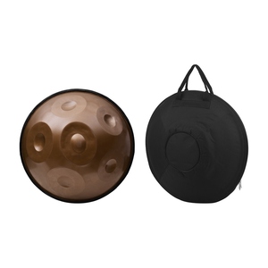 Handpan de 17 pouces, handpan, tambour à main, clé de Do, 6 notes (A3 C4 D4 E4 F4 G4), <span class=keywords><strong>instrument</strong></span> de <span class=keywords><strong>percussion</strong></span> avec sac de transport pour débutants - Product Image 6