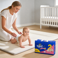Couches jetables OEM personnalisées super absorbantes et respirantes pour bébés, plusieurs tailles, vente en gros