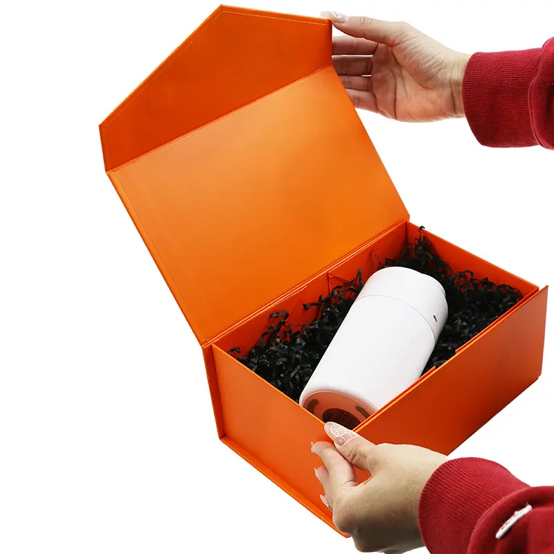 Caixa de presente personalizada com logotipo, caixa de embalagem de auto-cuidados, eco-amigável, caixas naturais de envio de papel de embalagem
