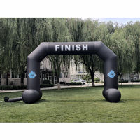 Arche gonflable publicitaire personnalisée pour événements sportifs en plein air, ligne de départ/arrivée, promotion et exposition