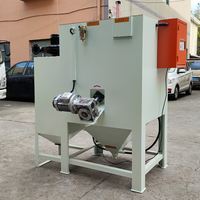 Cabine de sablage automatique à tambour rotatif pour le traitement de petites pièces