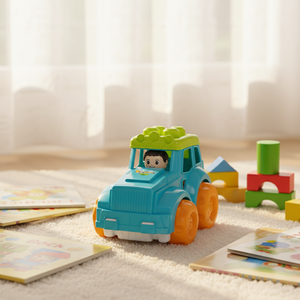 Set di 10 Grandi Blocchi da Costruzione per Bambini e Neonati, <span class=keywords><strong>Mega</strong></span> Blocchi in Plastica ABS, Giocattolo Educativo di Topsky Toys - Product Image 3