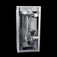 Vente flash : WC à sortie au sol, prix compétitif, acier inoxydable, WC en acier inoxydable pour prison