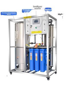 Sistema de Purificación de <span class=keywords><strong>Agua</strong></span> por Ósmosis Inversa (RO) Industrial de Acero Inoxidable de Gran Capacidad, 250-1000 LPH, Bomba con Control Automático - Product Image 6