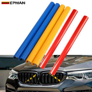 EPMAN 2 PCS/SET Bandes de garniture de cadre de calandre avant pour BMW <span class=keywords><strong>1</strong></span> 2 <span class=keywords><strong>3</strong></span> 4 5 6 7 Series M Sport Style Sticker EPBHGF20 EPBHGF10 - Product Image 3