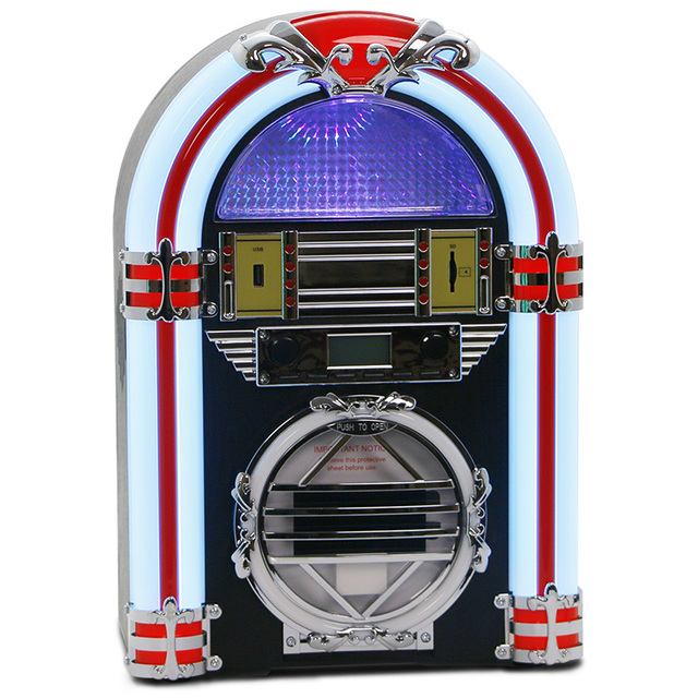 Leetac  USB/SD/CD/ /AUX-IN /BT/FM Radio bluetooth Party Speaker Audio System Sound Wireless With Lights
