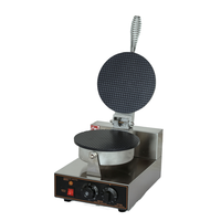Machine Commerciale Électrique à Cornet de Crème Glacée 220V, Fabrication de Gaufrettes Snack