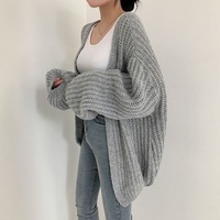 Cardigan chandails pour femmes automne mode surdimensionné léger pull tricot travail vestes tenues vêtements