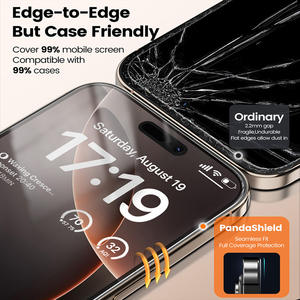 Produttore di Protezioni Schermo per Telefono con Logo Personalizzato, Pellicola Protettiva in <span class=keywords><strong>Vetro</strong></span> Temperato HD Antiriflesso per iPhone 17 Pro Max - Product Image 4