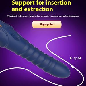 Novo Adulto Feminino Sexo Brinquedos G-Point Segunda Maré Massageador Corporal SM Posterior Anal Plug Vibradores 100% USB à Prova D 'Água Recarregável - Product Image 2