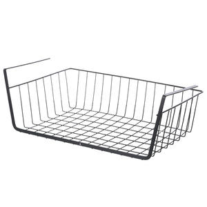 <span class=keywords><strong>Panier</strong></span> de <span class=keywords><strong>rangement</strong></span> en métal, corbeille suspendue sous étagère, pour la cuisine - Product Image 1