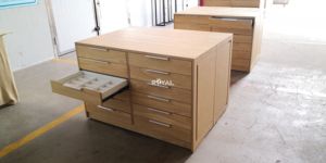 Kính mát kính hiển thị tủ quang cửa hàng ngăn kéo hiển thị đơn vị hiển thị kệ cho cửa hàng quang học - Product Image 4