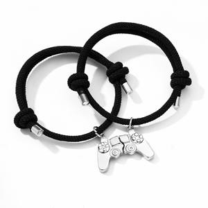 Bracelet à breloques pour la saint-valentin, cadeau pour petite amie, Couple, Console de jeu, poignée, aimant, Bracelet attrayant pour femmes et hommes, <span class=keywords><strong>2022</strong></span> - Product Image 3