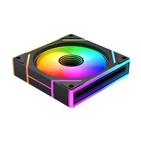WGX-01 SUMOND Nouveau design Ventilateur de refroidissement PC à roulement fluide 120 mm ARGB avec télécommande pour boîtier d'ordinateur
