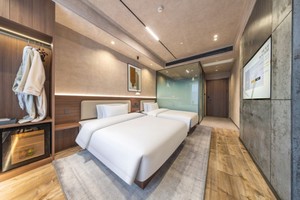 SHIYI Muebles comerciales <span class=keywords><strong>Motel</strong></span> 6 Casegoods Precio al por mayor Minimalista Madera dura Hotel Proyecto Muebles - Product Image 4