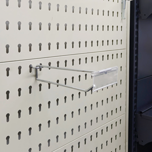 5.6mm Diameter 20cm Long Shelving <b>Hooks</b> Stainless Steel <b>Hanging</b> Board Pegs Wall Display Peg Board PegBoard <b>Hooks</b> - Product Image 2